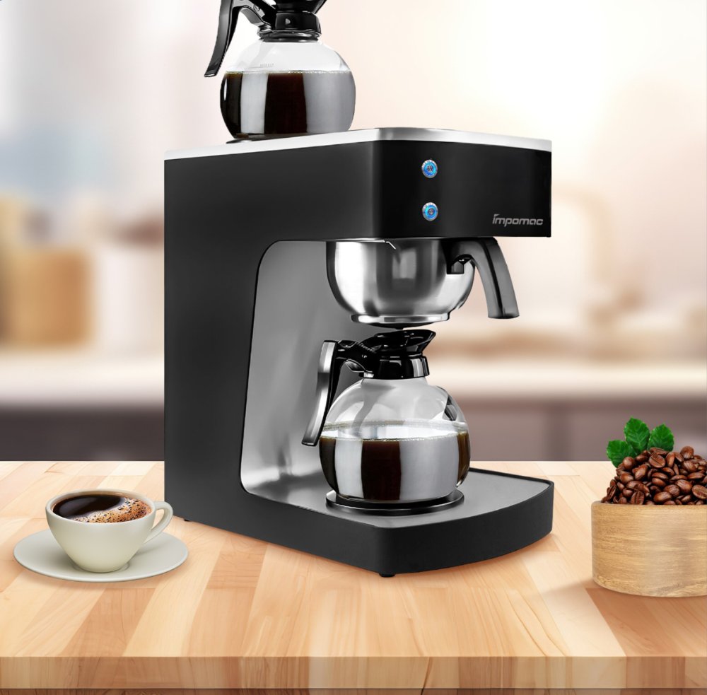 Cafeteira Fast Coffee 4.0 com dois decantadores