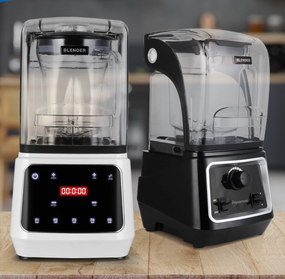 Liquidificadores Vita 450 (branco) e Vita 250 (preto)